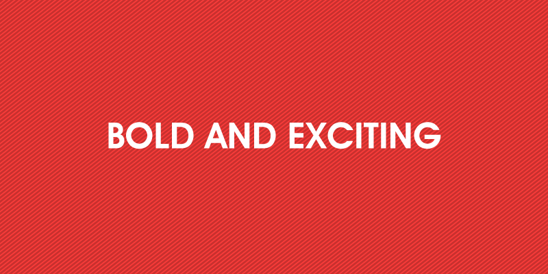 Red: bold and exciting